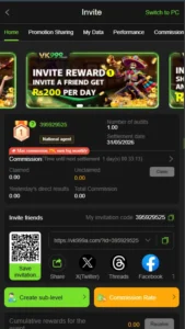 VK999 Game Free Download APK For Android Users In Pakistan 5