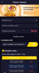 Royal 8 Bet New Mobile Earning Platform Download In Pakistan 5